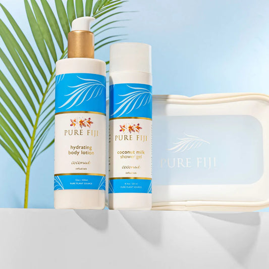 Pure Fiji Body Mates Lotion and Shower Gel Bundle of 3